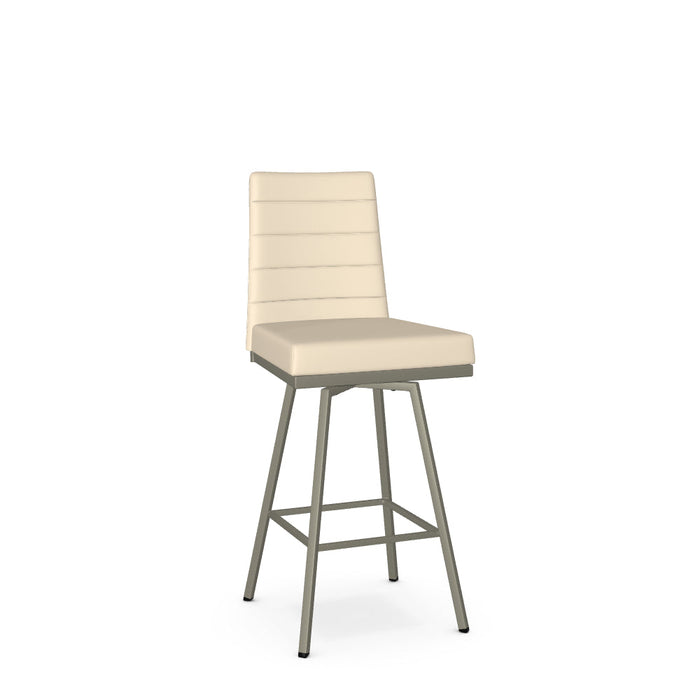 Luna Swivel Counter Stool - Upholstered