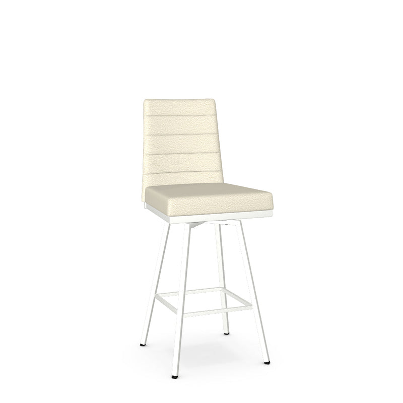 Luna Swivel Counter Stool - Upholstered