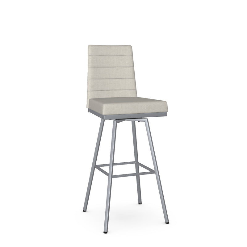 Luna Swivel Bar Stool - Upholstered