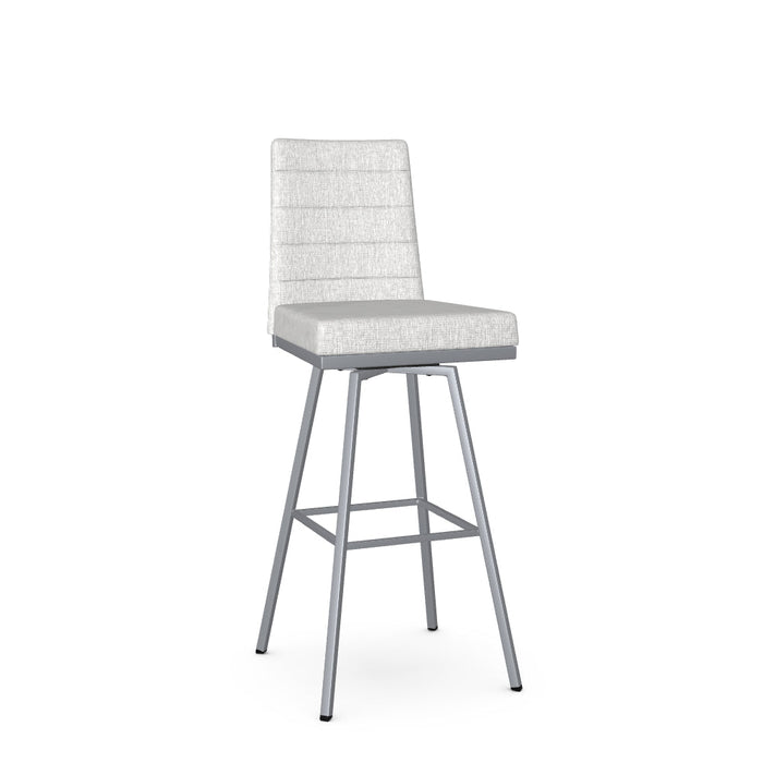 Luna Swivel Bar Stool - Upholstered