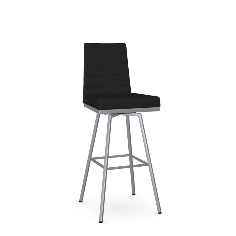 Luna Swivel Bar Stool - Upholstered