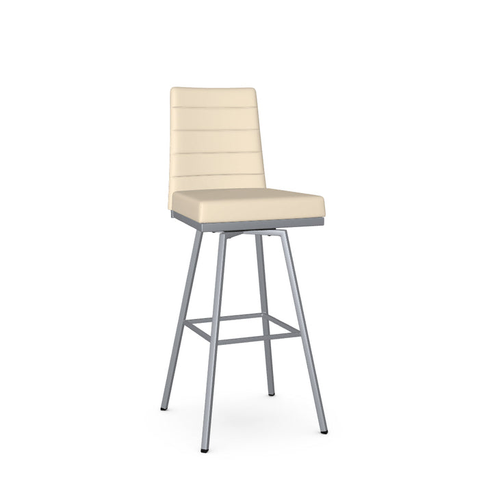 Luna Swivel Bar Stool - Upholstered