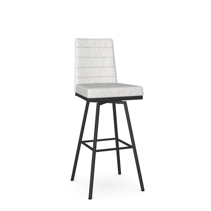 Luna Swivel Bar Stool - Upholstered