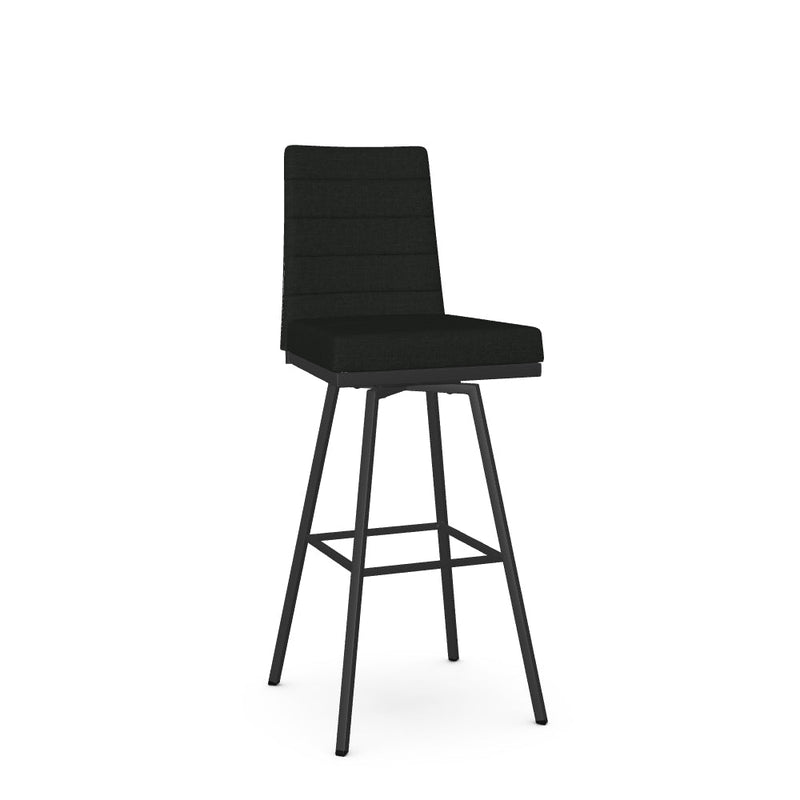 Luna Swivel Bar Stool - Upholstered