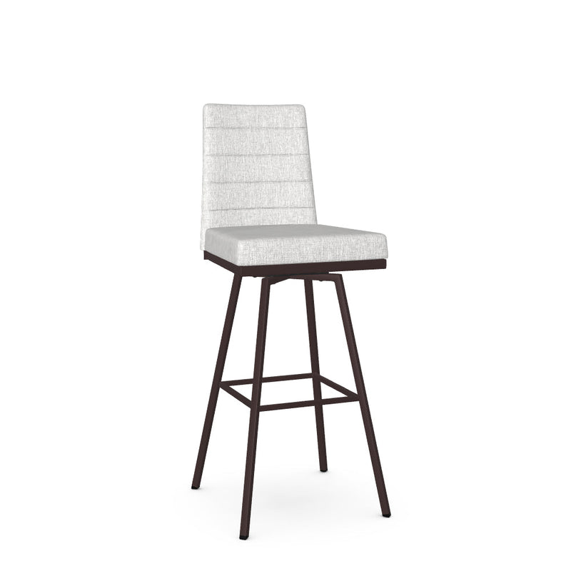 Luna Swivel Bar Stool - Upholstered