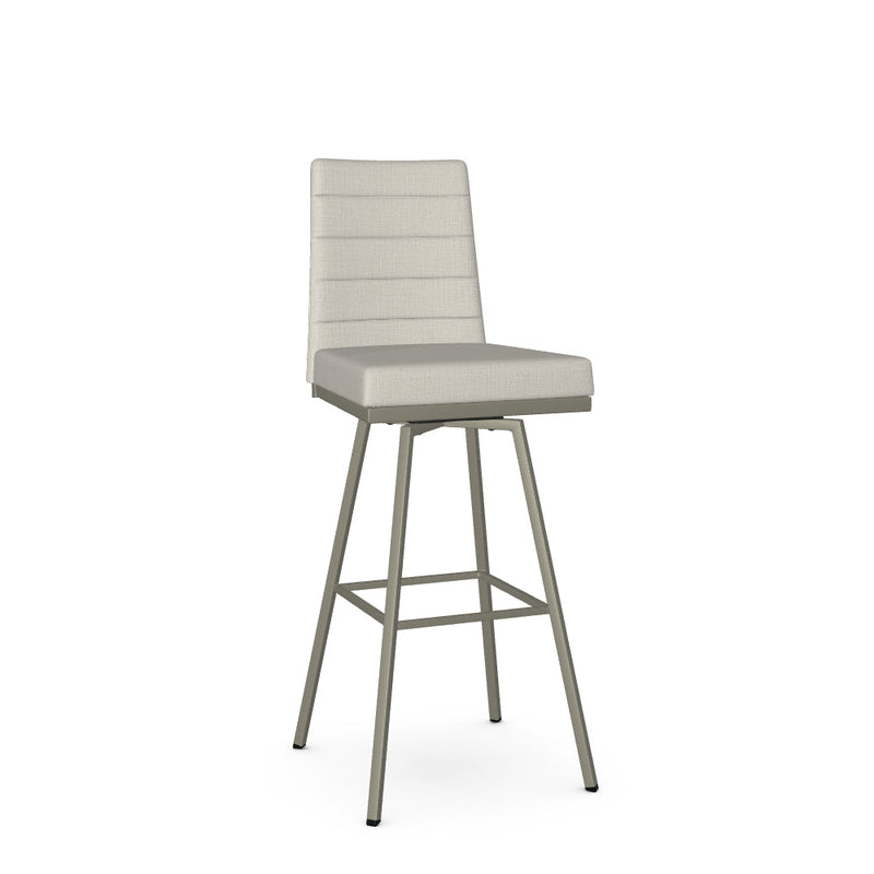 Luna Swivel Bar Stool - Upholstered