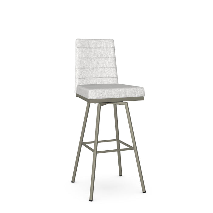 Luna Swivel Bar Stool - Upholstered