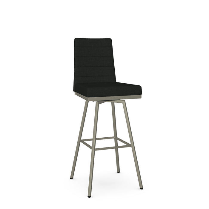 Luna Swivel Bar Stool - Upholstered