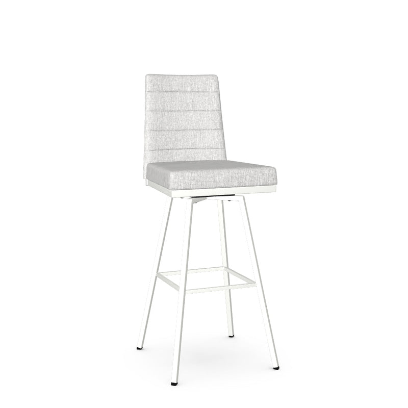 Luna Swivel Bar Stool - Upholstered