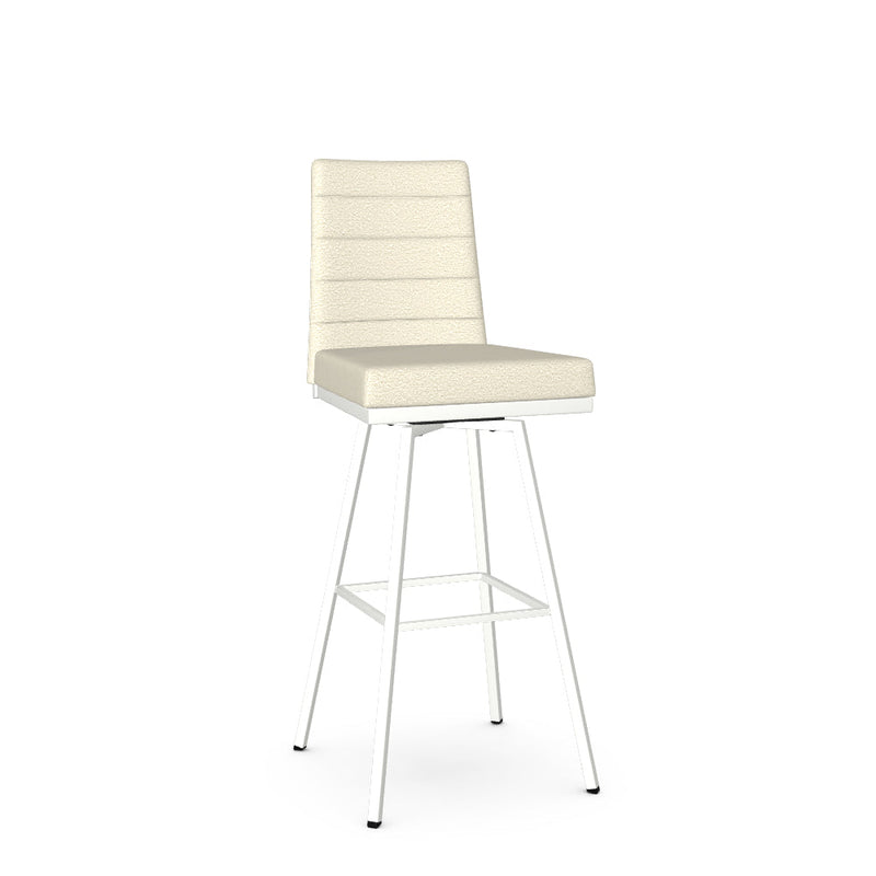 Luna Swivel Bar Stool - Upholstered