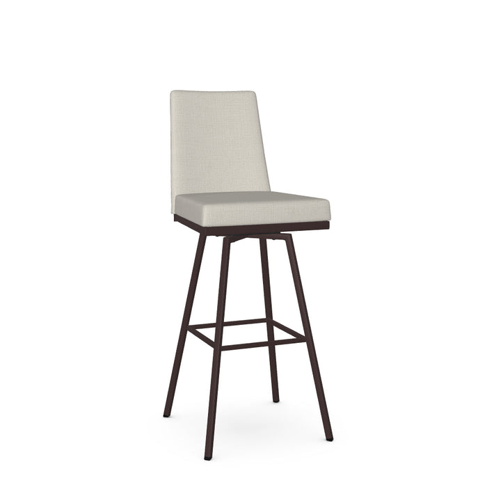 Linea Swivel Bar Stool - Upholstered