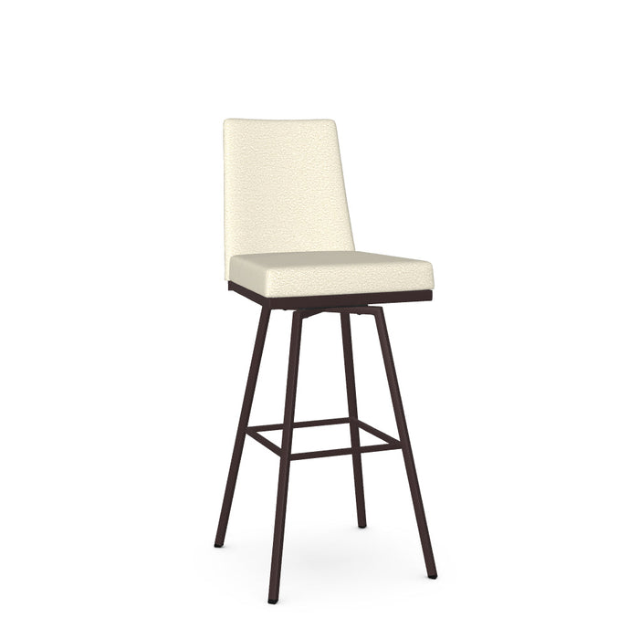 Linea Swivel Bar Stool - Upholstered