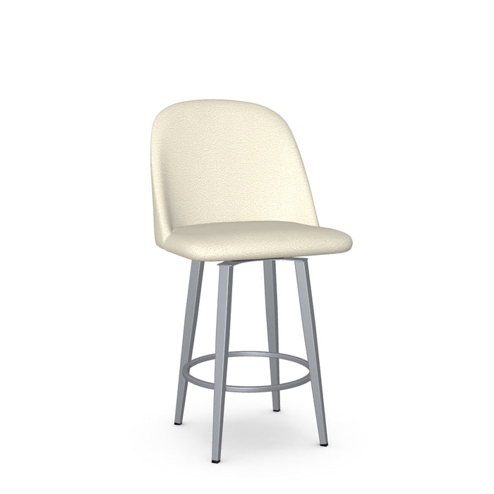 Zahra Swivel Counter Stool - Upholstered