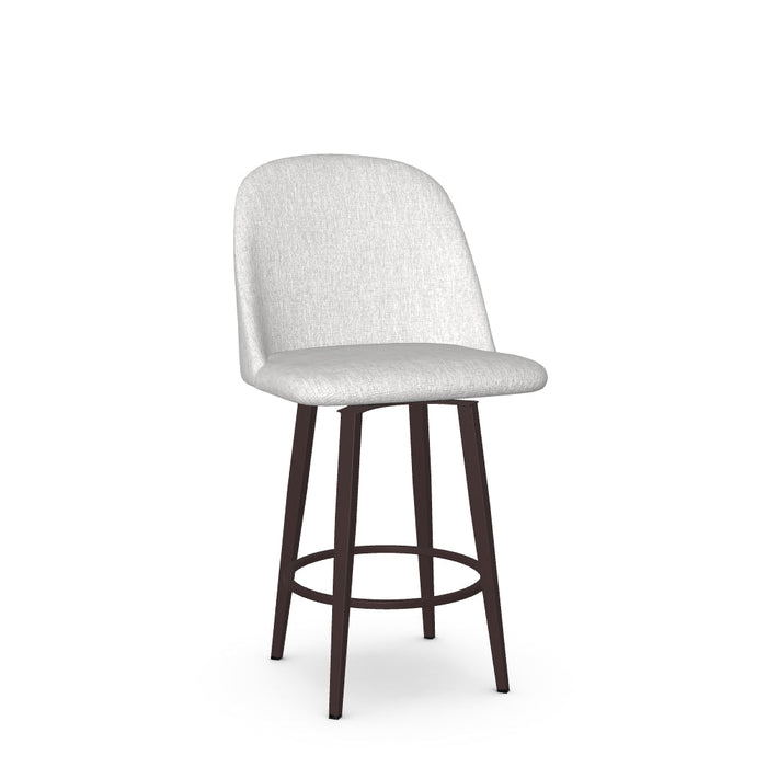 Zahra Swivel Counter Stool - Upholstered