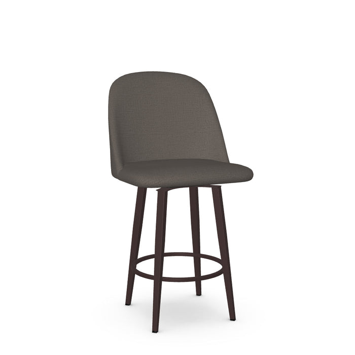 Zahra Swivel Counter Stool - Upholstered