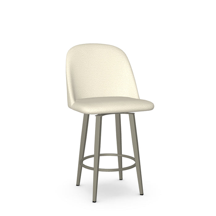 Zahra Swivel Counter Stool - Upholstered