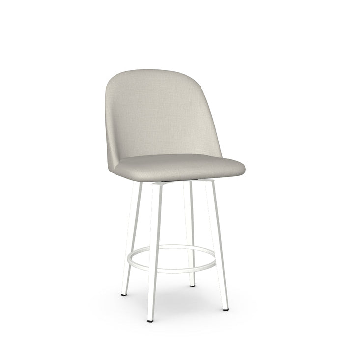 Zahra Swivel Counter Stool - Upholstered