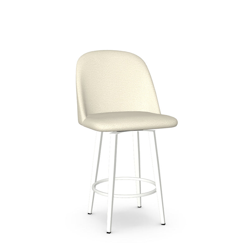 Zahra Swivel Counter Stool - Upholstered
