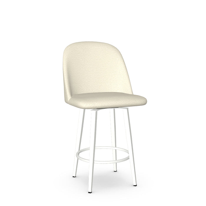 Zahra Swivel Counter Stool - Upholstered