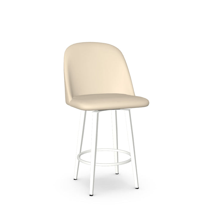 Zahra Swivel Counter Stool - Upholstered