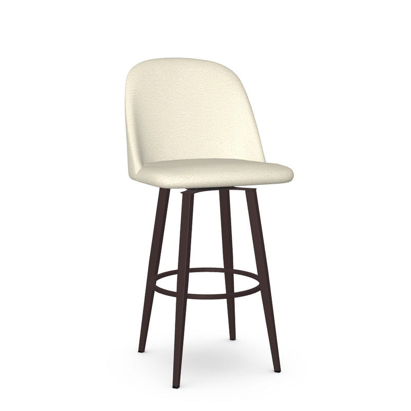 Zahra Swivel Bar Stool - Upholstered