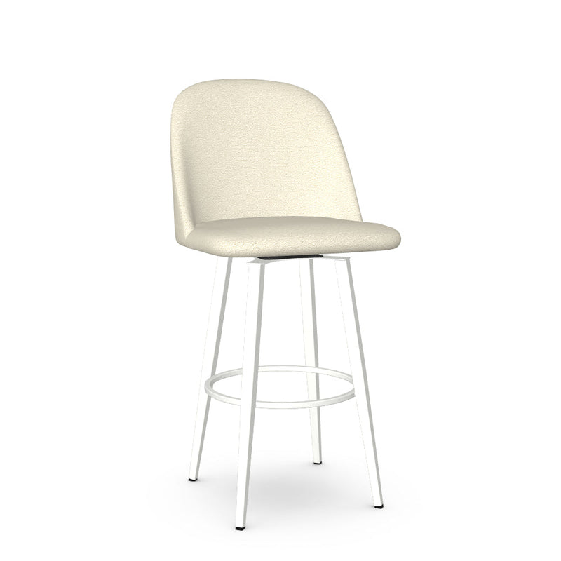 Zahra Swivel Bar Stool - Upholstered