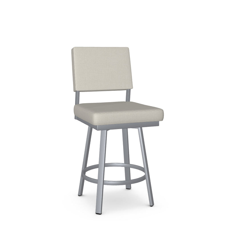 Mathilde Swivel Counter Stool - Upholstered