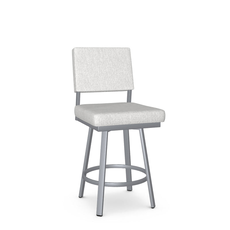 Mathilde Swivel Counter Stool - Upholstered