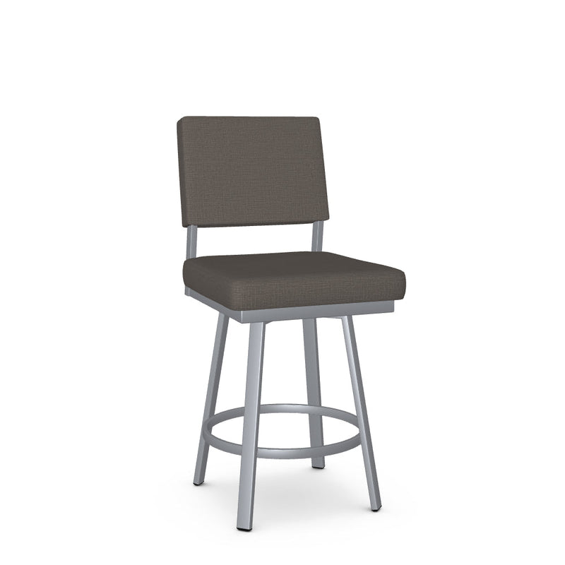 Mathilde Swivel Counter Stool - Upholstered
