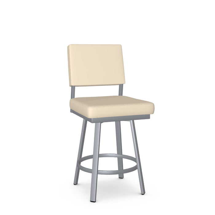 Mathilde Swivel Counter Stool - Upholstered