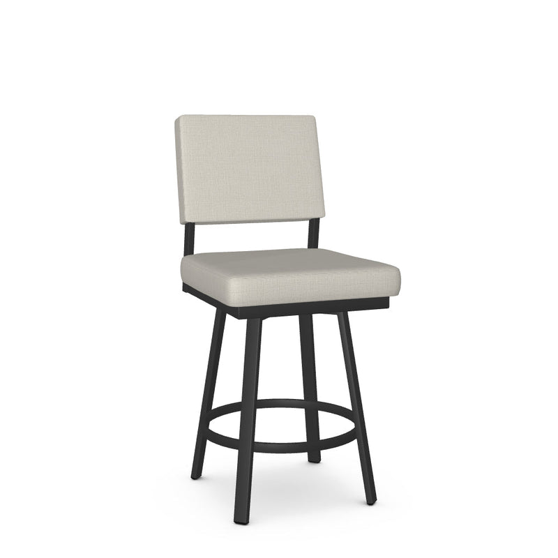 Mathilde Swivel Counter Stool - Upholstered