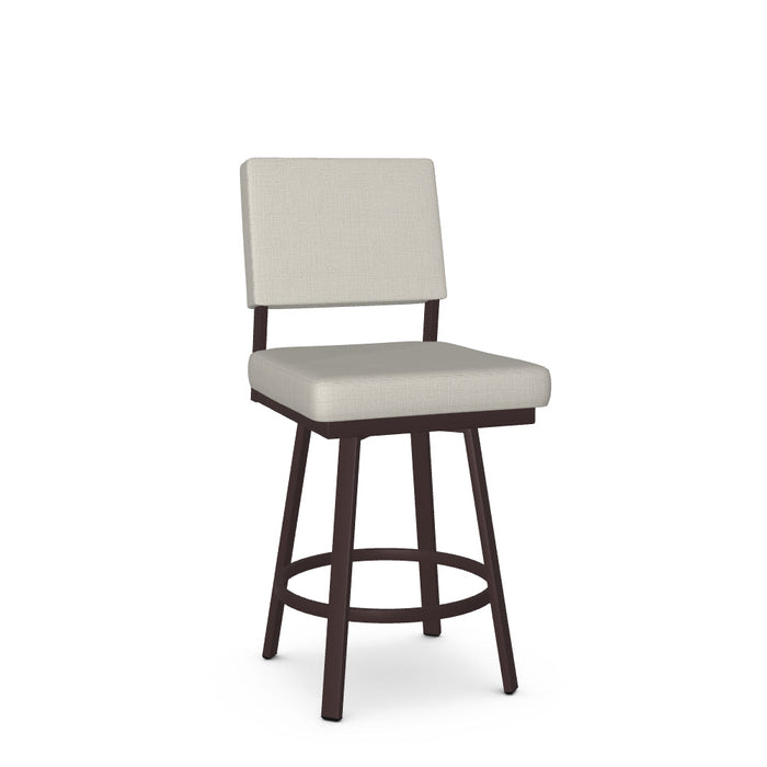 Mathilde Swivel Counter Stool - Upholstered