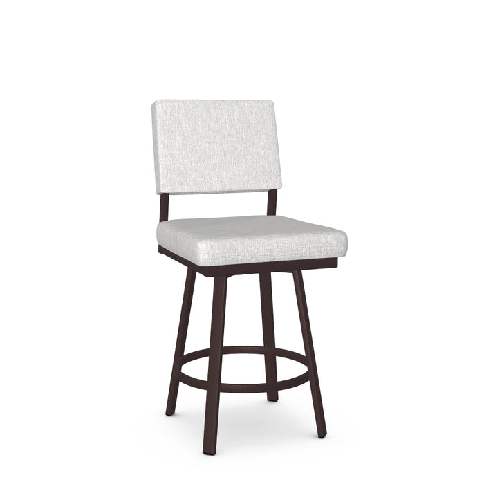 Mathilde Swivel Counter Stool - Upholstered