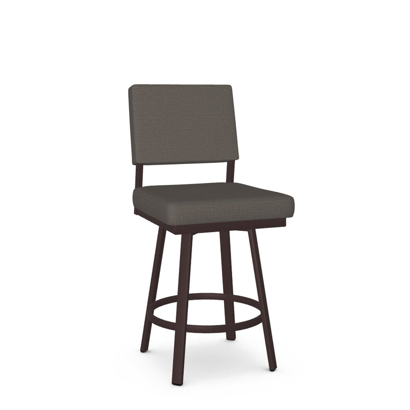 Mathilde Swivel Counter Stool - Upholstered