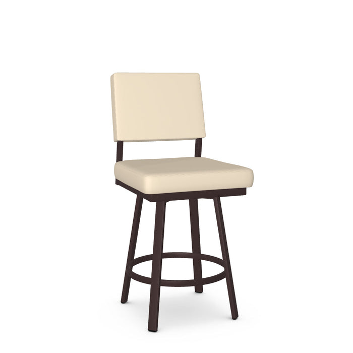 Mathilde Swivel Counter Stool - Upholstered