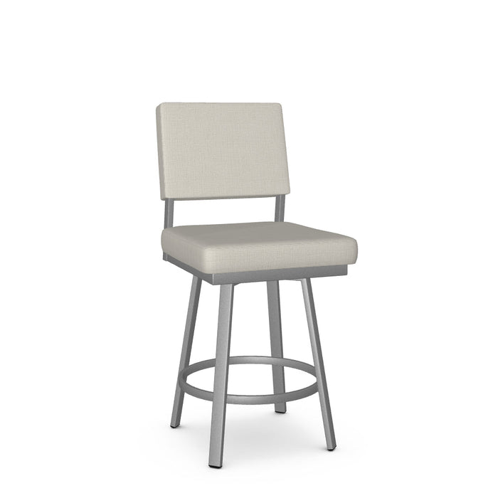 Mathilde Swivel Counter Stool - Upholstered