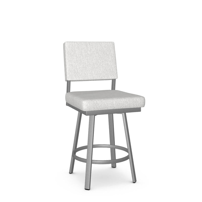 Mathilde Swivel Counter Stool - Upholstered