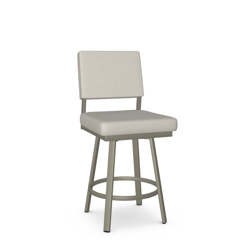 Mathilde Swivel Counter Stool - Upholstered