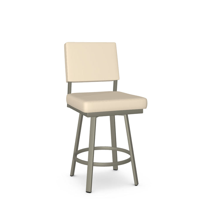 Mathilde Swivel Counter Stool - Upholstered