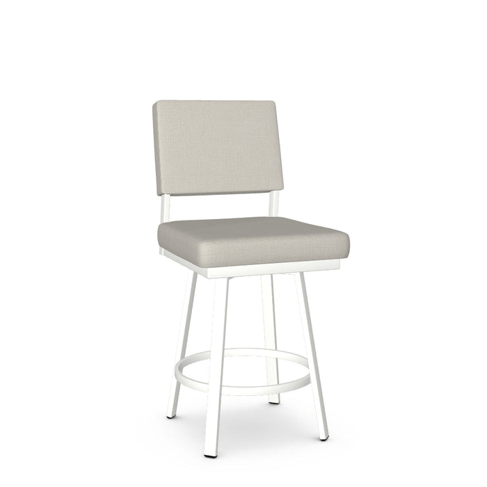 Mathilde Swivel Counter Stool - Upholstered