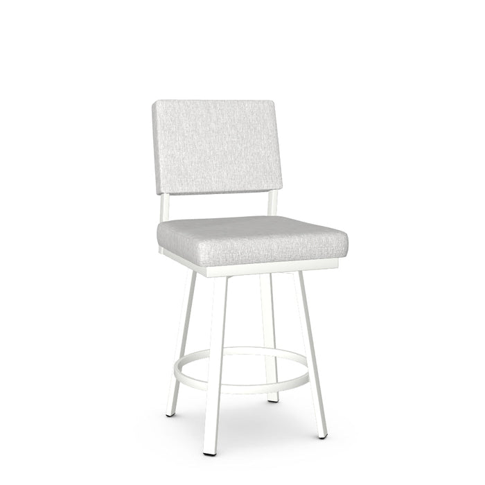 Mathilde Swivel Counter Stool - Upholstered