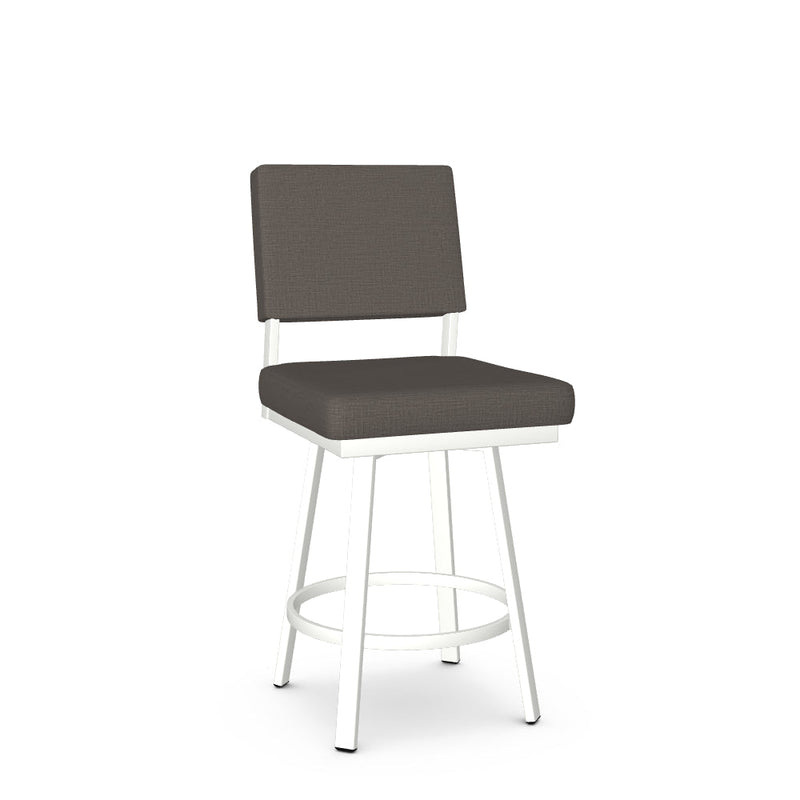 Mathilde Swivel Counter Stool - Upholstered