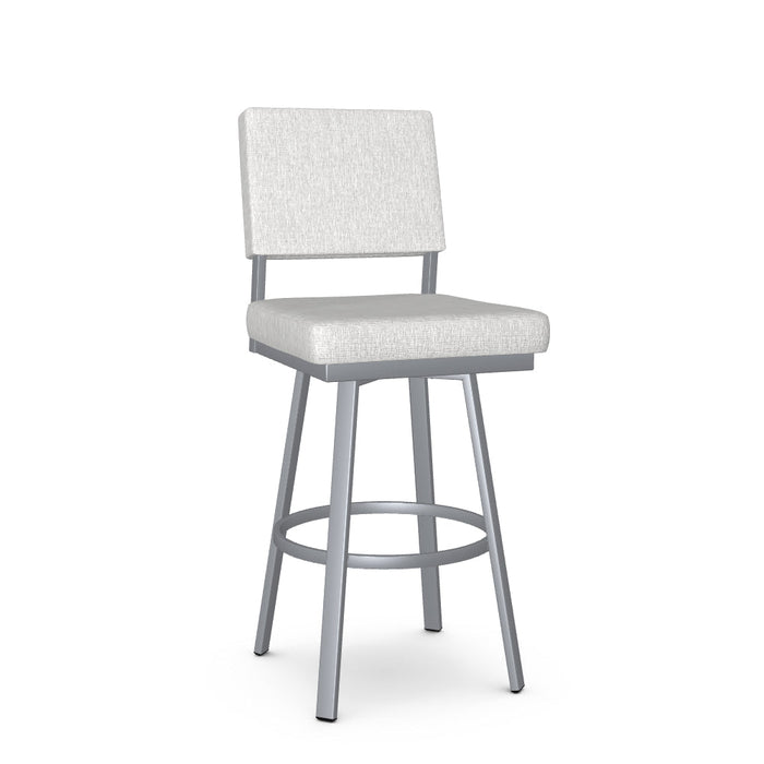 Mathilde Swivel Bar Stool - Upholstered
