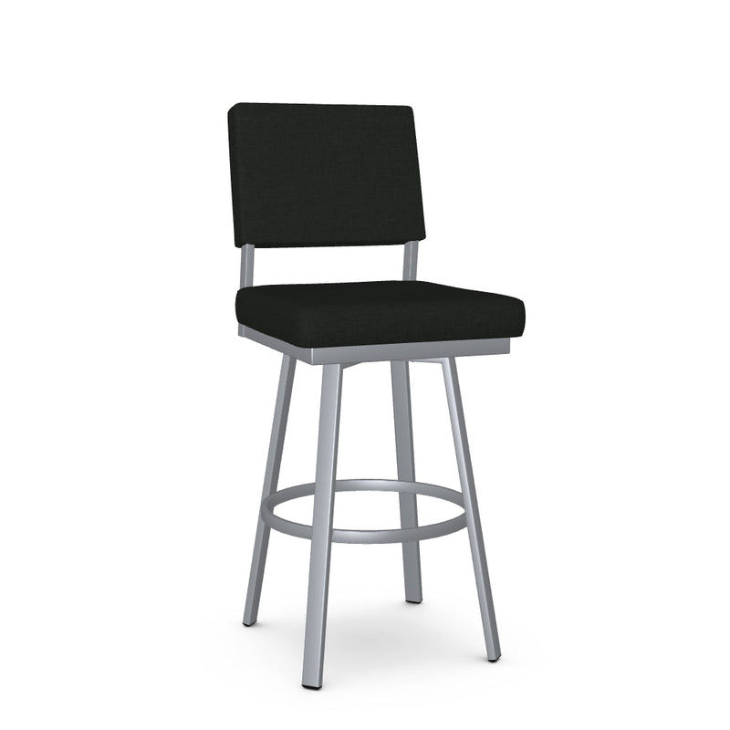 Mathilde Swivel Bar Stool - Upholstered