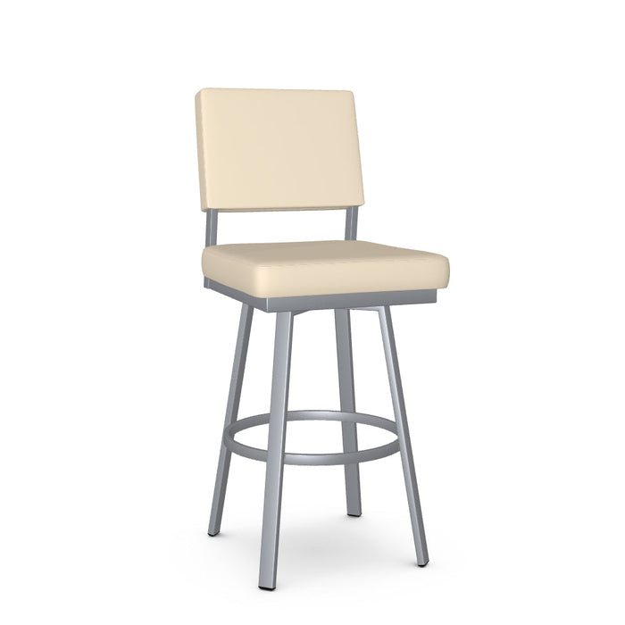 Mathilde Swivel Bar Stool - Upholstered