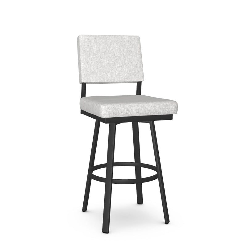 Mathilde Swivel Bar Stool - Upholstered