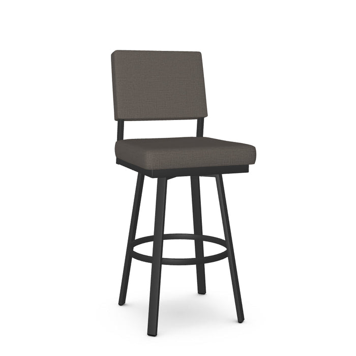 Mathilde Swivel Bar Stool - Upholstered