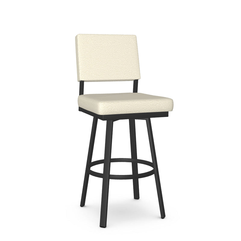Mathilde Swivel Bar Stool - Upholstered