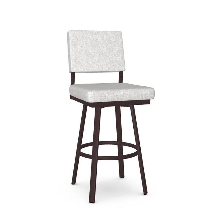 Mathilde Swivel Bar Stool - Upholstered