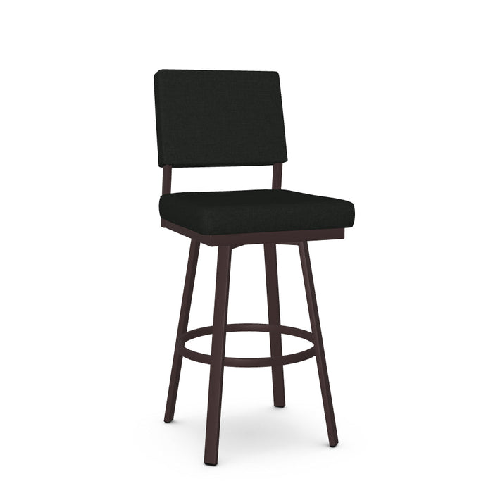 Mathilde Swivel Bar Stool - Upholstered
